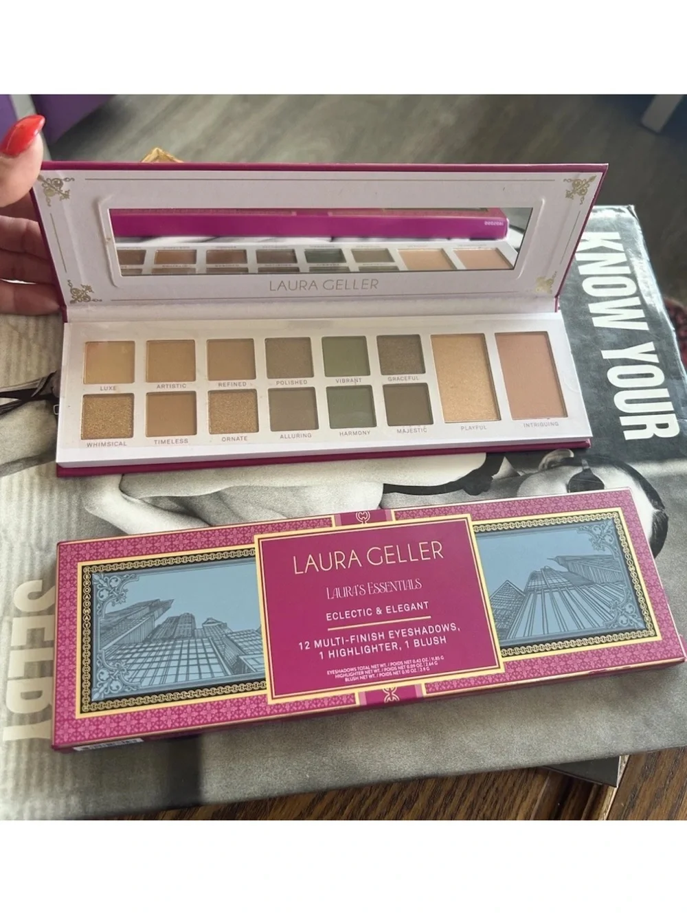 Laura Geller Laura’s Essentials Eclectic Elegant Eye Face Palette NEW BOX